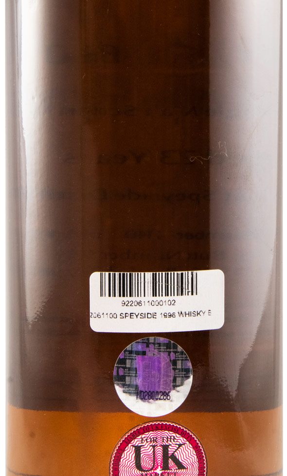 1996 Whisky Broker Speyside Distillery 23 anos