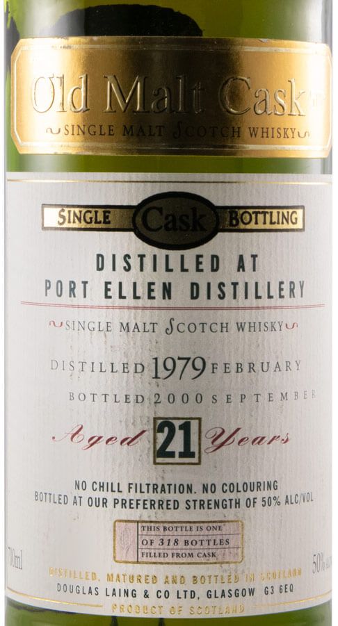 1979 Port Ellen 21 anos The Old Cask Malt