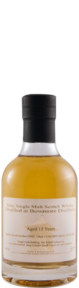 2001 Bowmore Islay Single Malt Whisky Broker 20cl