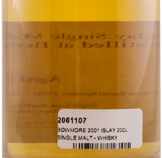 2001 Bowmore Islay Single Malt Whisky Broker 20cl
