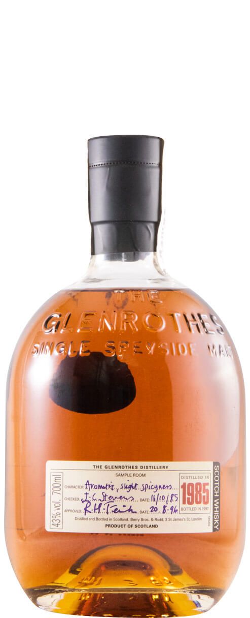 1985 Glenrothes (engarrafado em 1997)