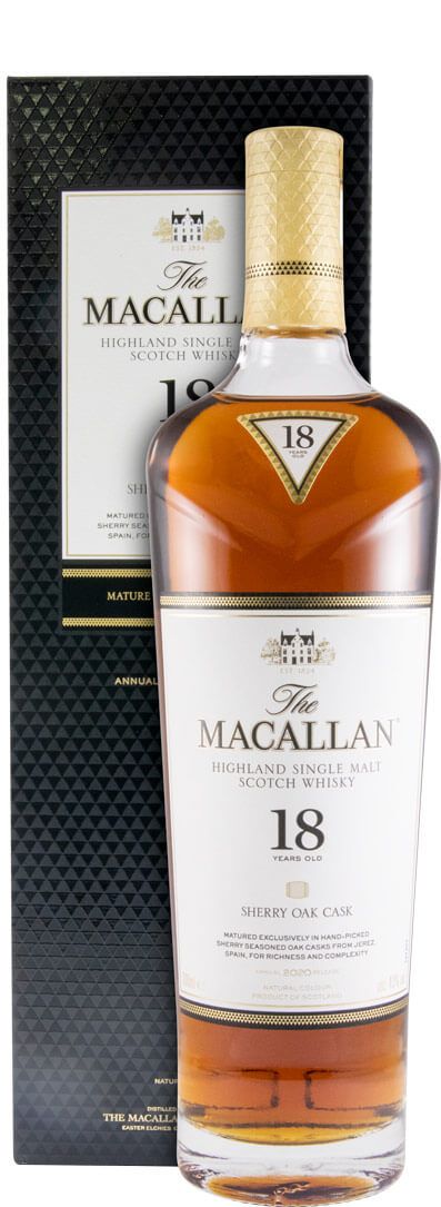 2020 Macallan 18 anos Sherry Cask