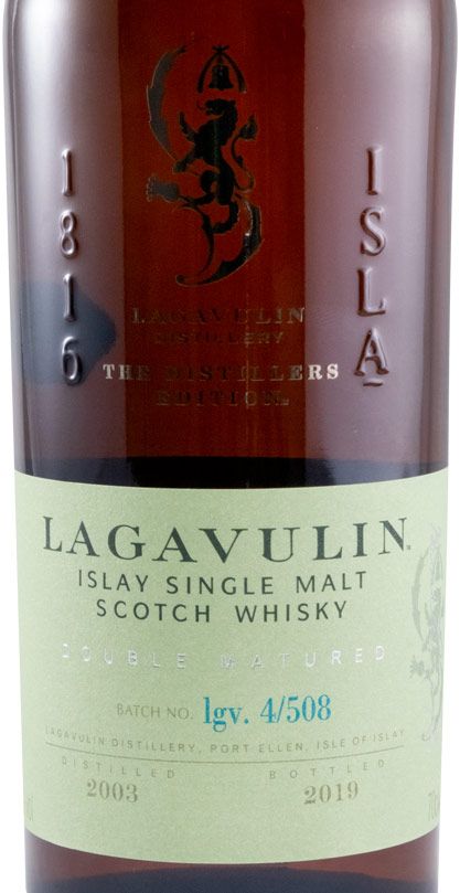 2003 Lagavulin Distillers Edition (engarrafado em 2019)