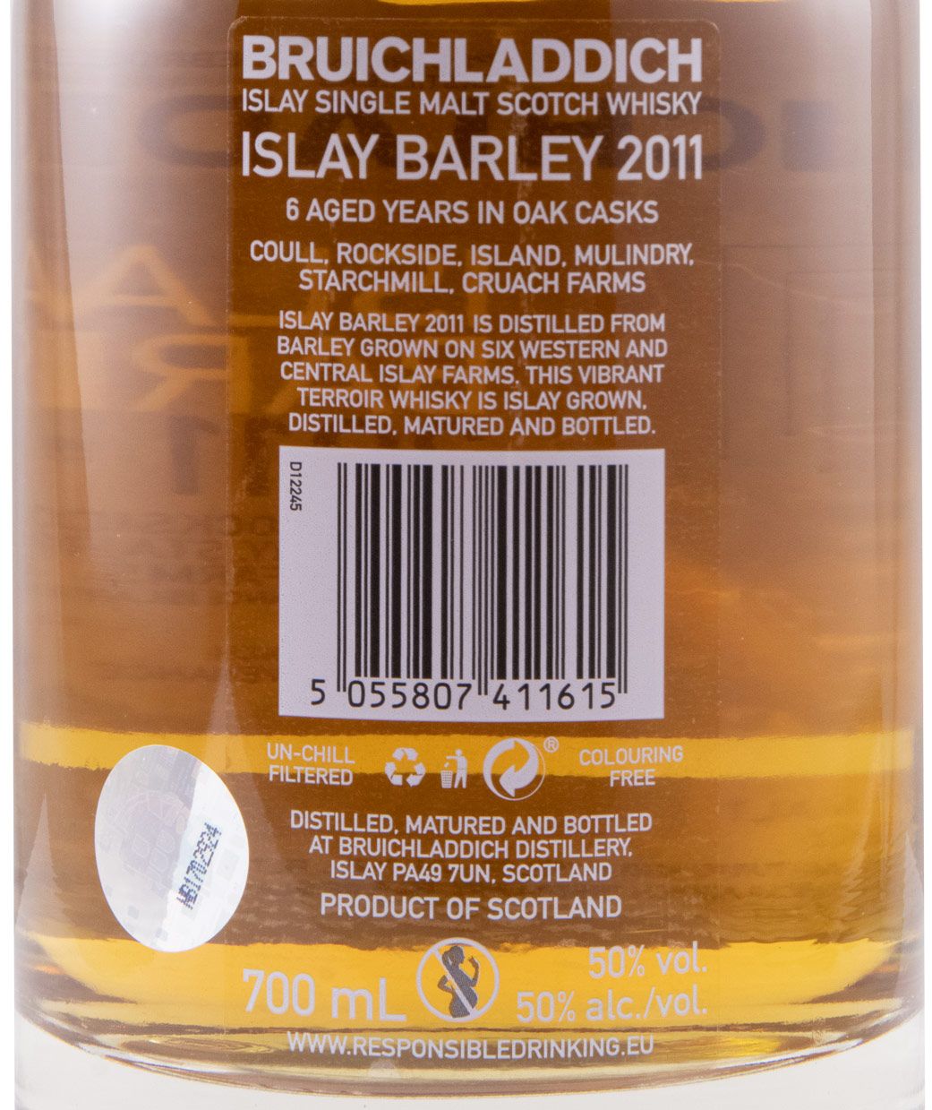 2011 Bruichladdich Islay Barley