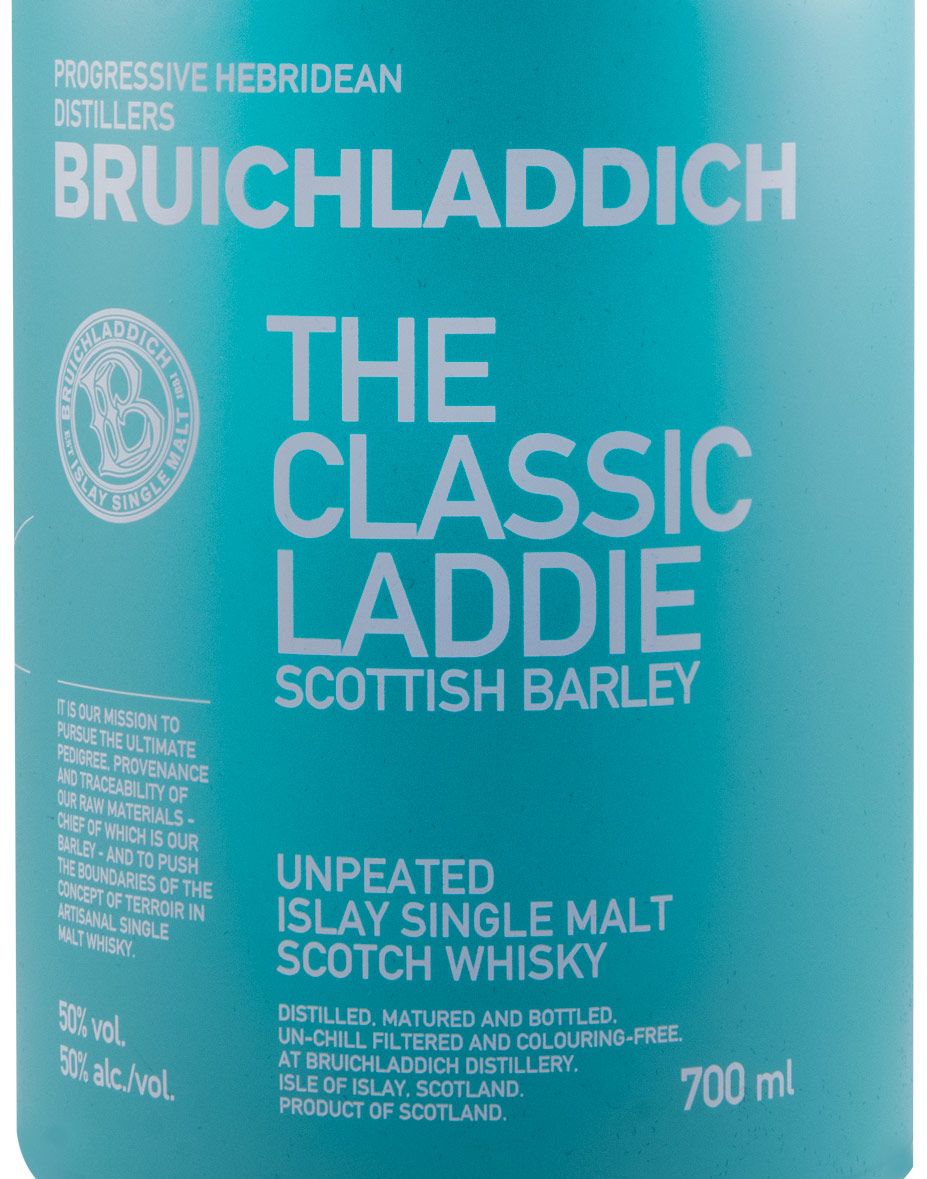 Bruichladdich Scottish Barley The Classic Laddie c/2 Copos