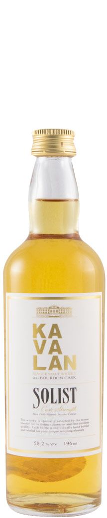 Kavalan Solist ex-Bourbon Cask Single Malt 58.2% 19,6cl