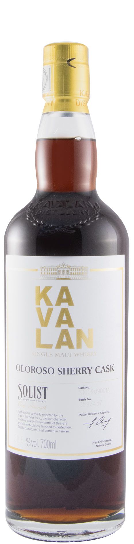 Kavalan Solist Fino Sherry Cask Single Malt 58.6%