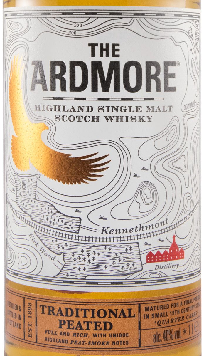 Ardmore Traditional Peated 1L
