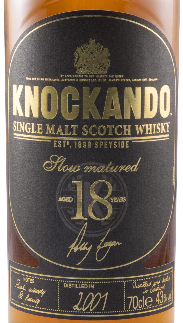 2001 Knockando 18 years