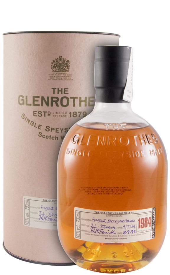 1984 Glenrothes (engarrafado em 1996)
