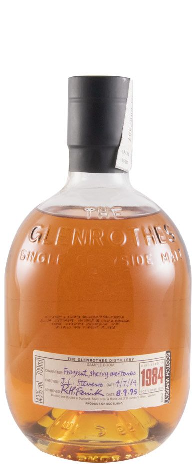 1984 Glenrothes (engarrafado em 1996)