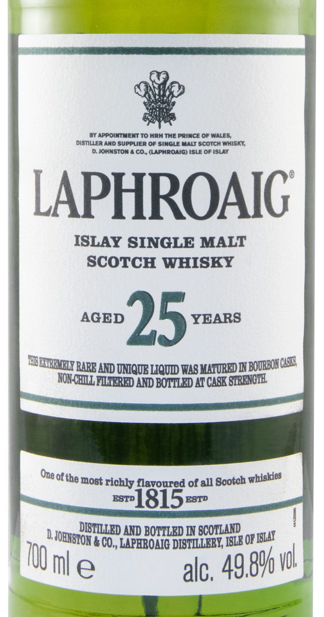 Laphroaig 25 anos 49.8%