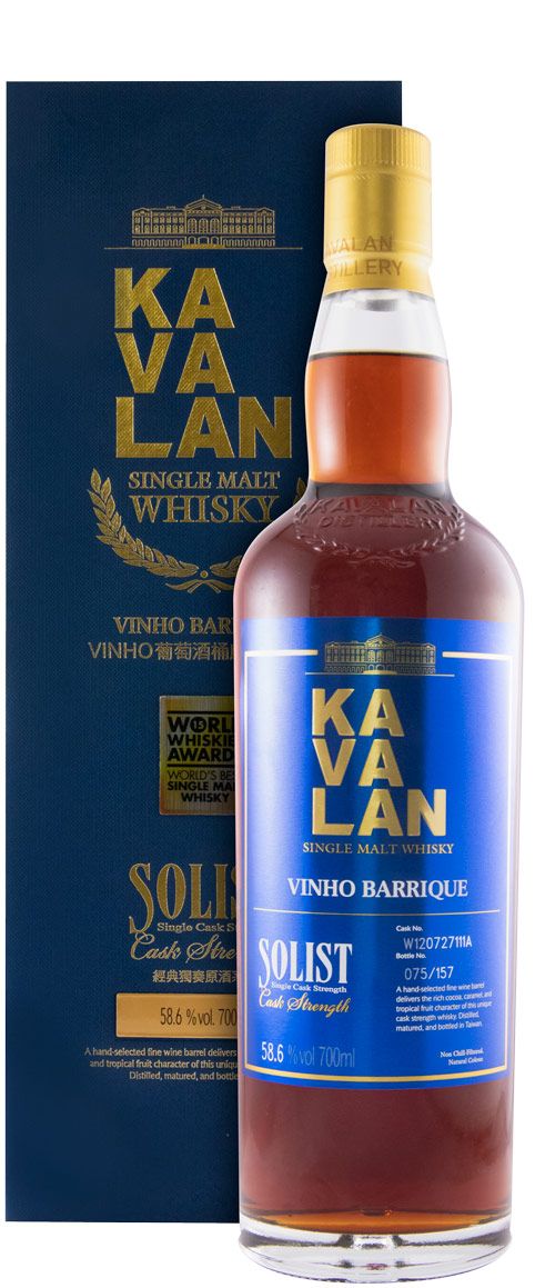 Kavalan Solist Vinho Barrique Single Malt 58.6%