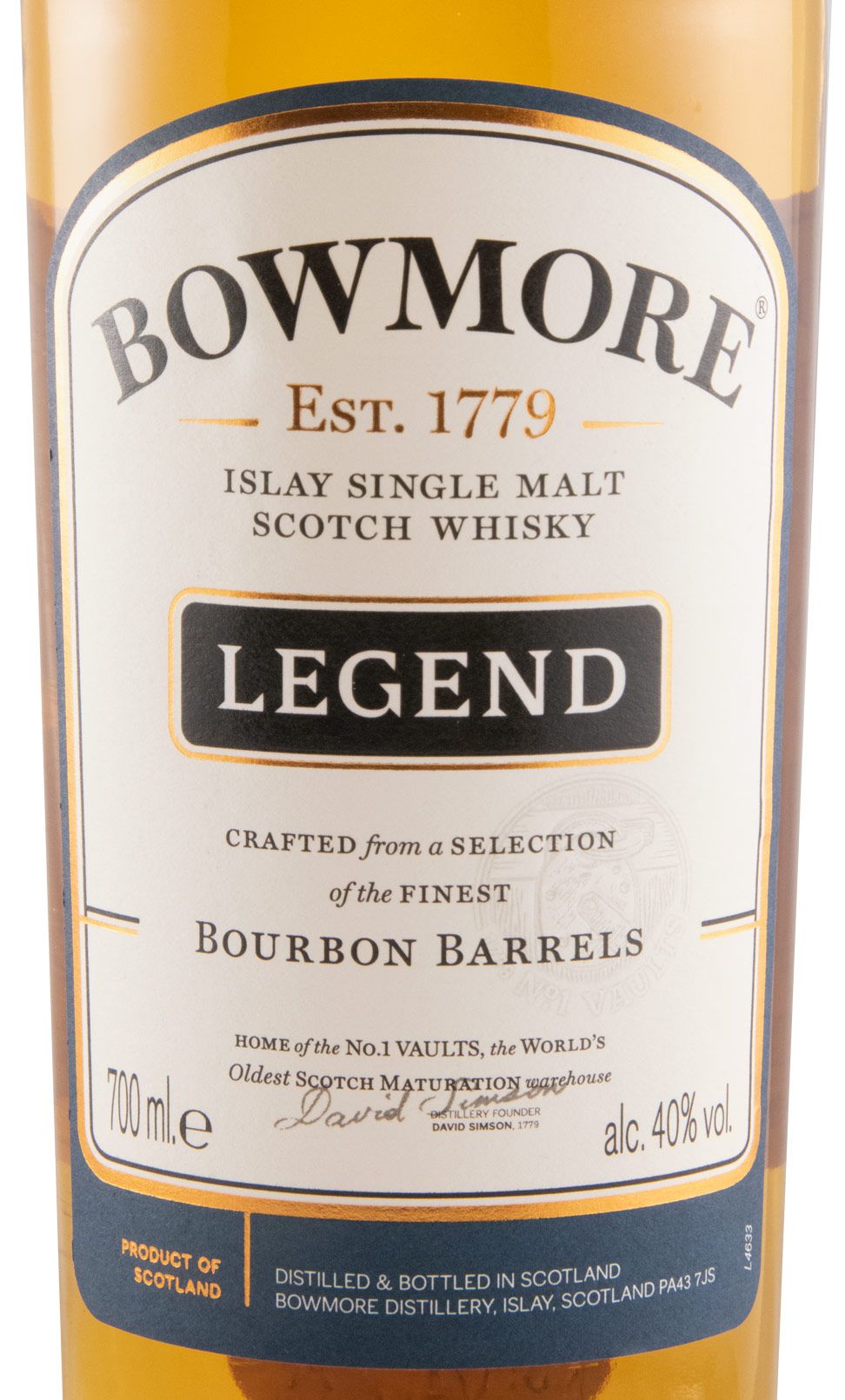 Bowmore Legend w/Glass