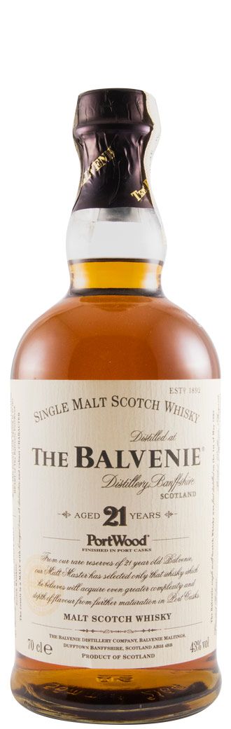 Balvenie Portwood 21 anos 43% (caixa redonda)