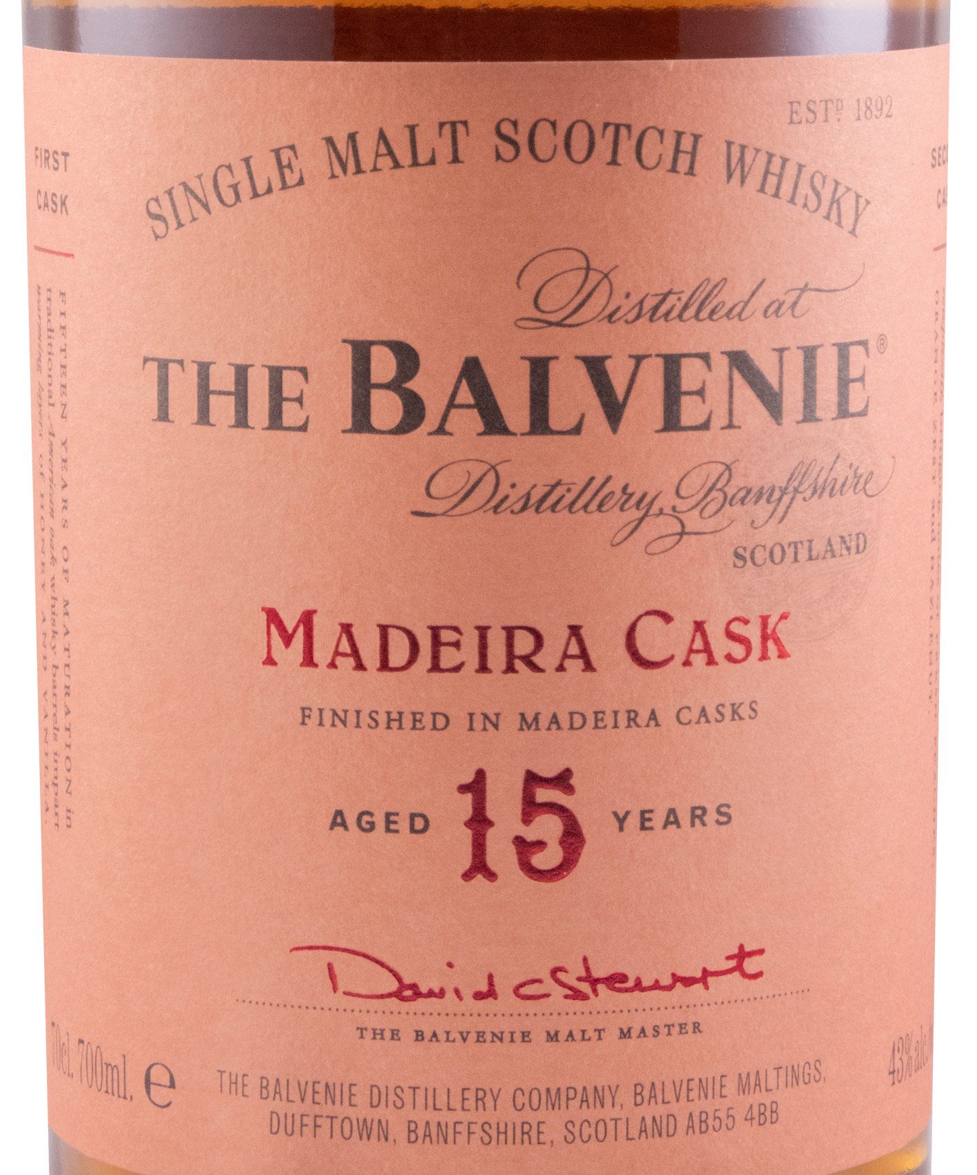 Balvenie Madeira Cask 15 years
