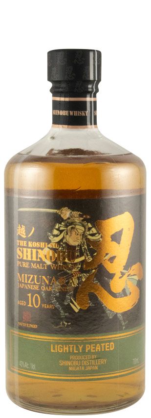 Shinobu The Koshi-No Lightly Peated Mizunara Oak Pure Malt 10 years