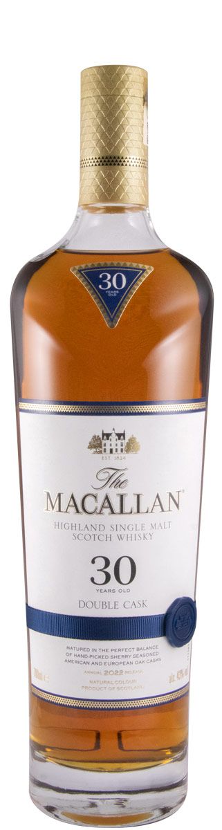 Macallan Double Cask 2022 Release 30 anos