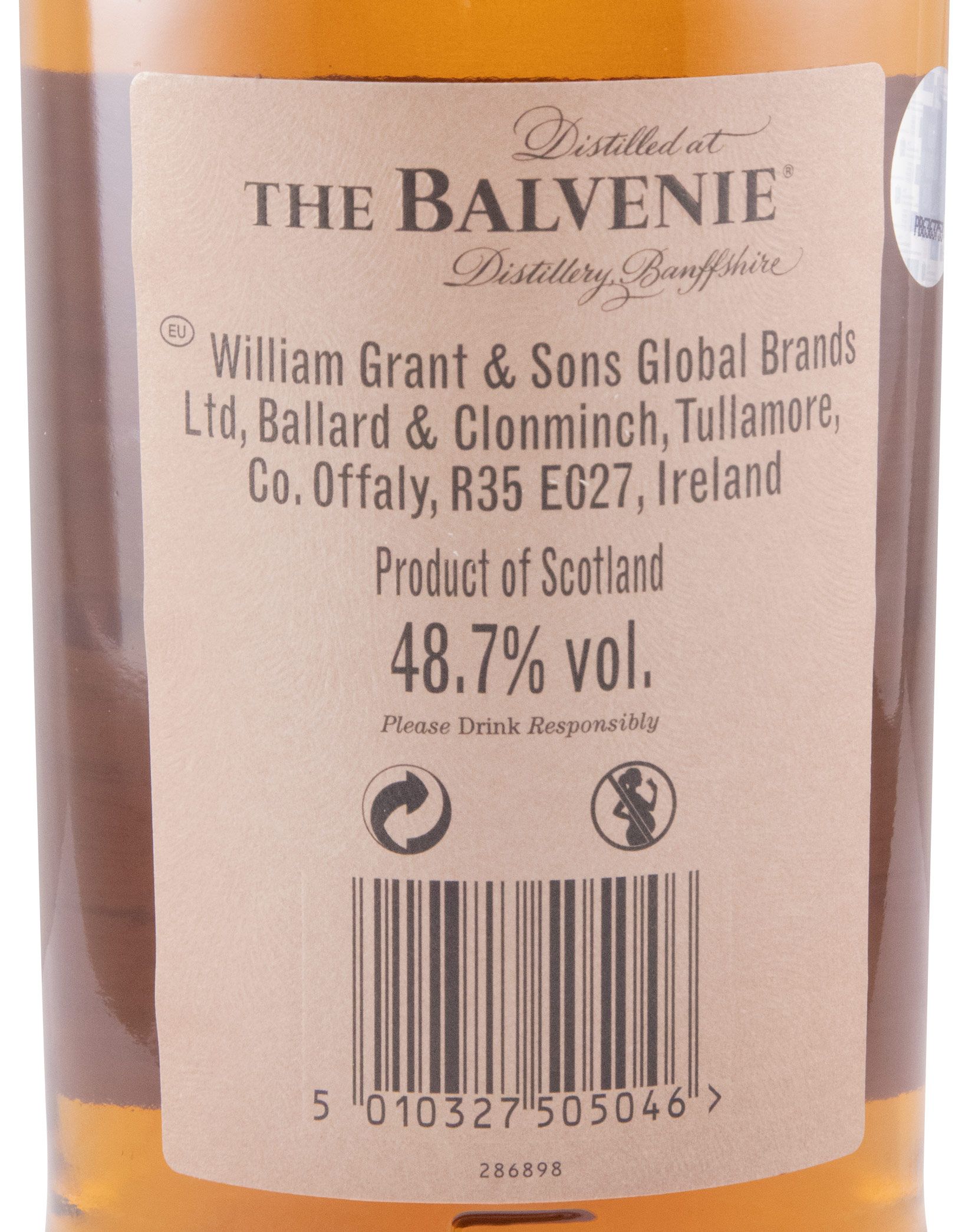 Balvenie Pedro Ximénez Cask 18 anos