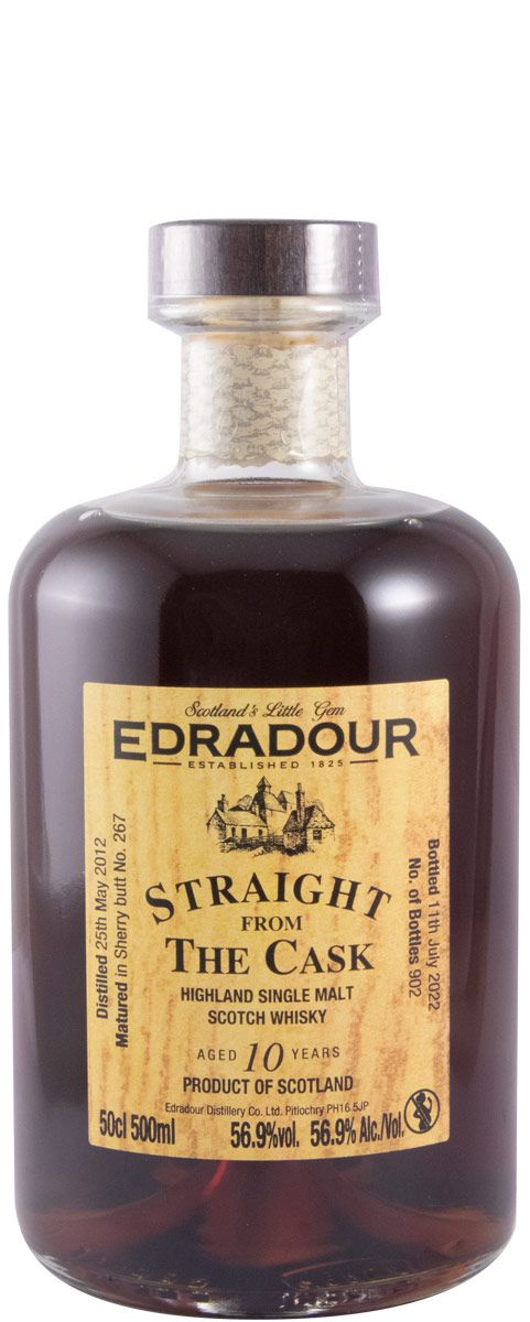 Edradour Straight From The Cask Sherry Butt 10 anos (destilado em 2012) 50cl