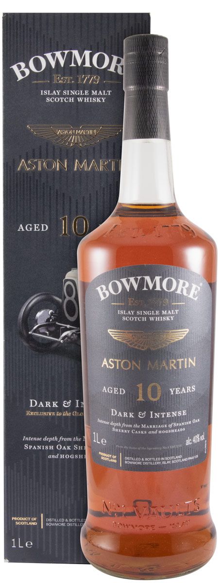 Bowmore Aston Martin Edição Limitada 10 anos 1L