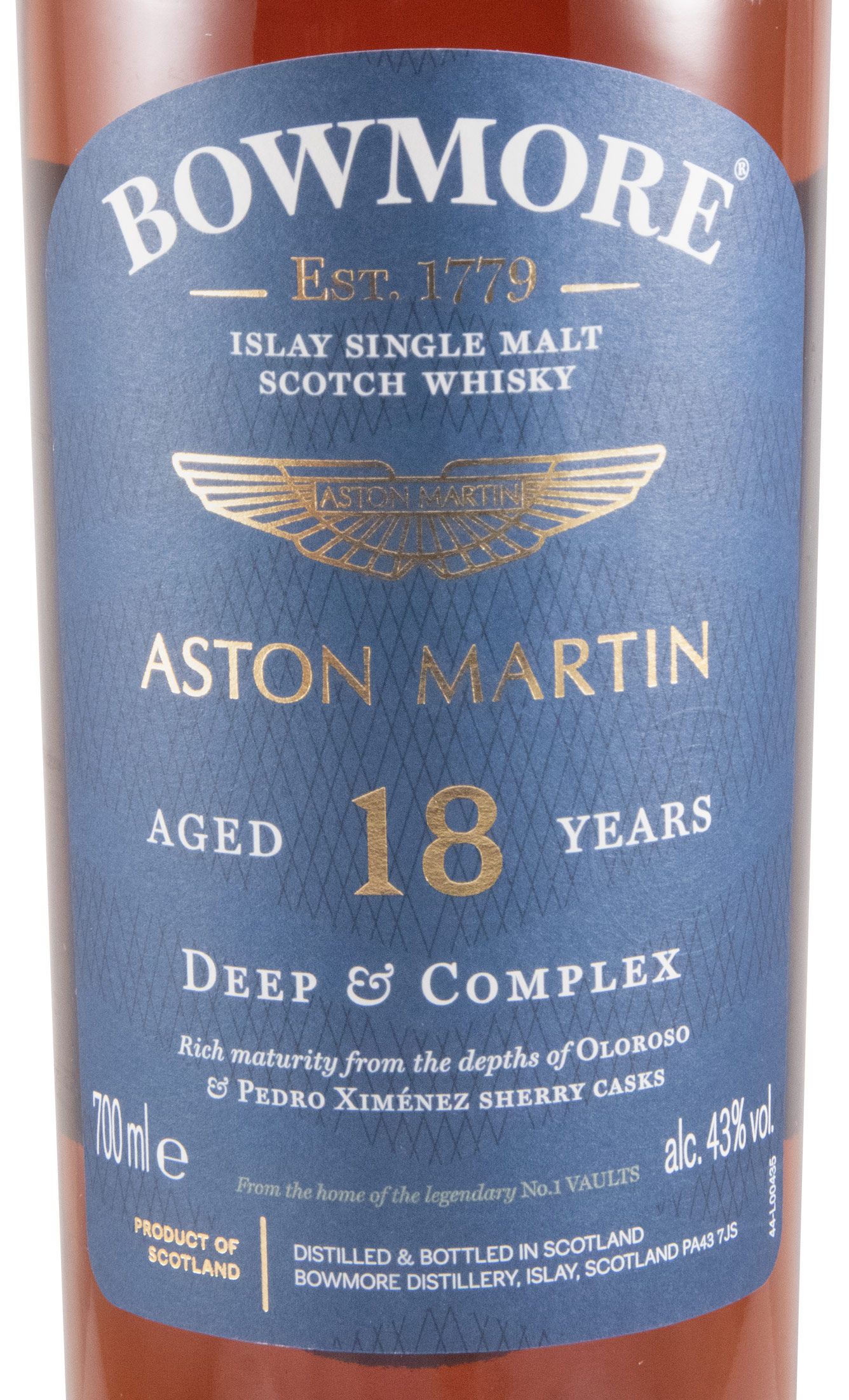 Bowmore Aston Martin Edição Limitada 18 anos