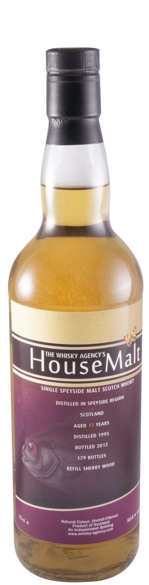 1995 The Whisky Agency's House Malt Sherry Wood 17 years (bottled in 2012)