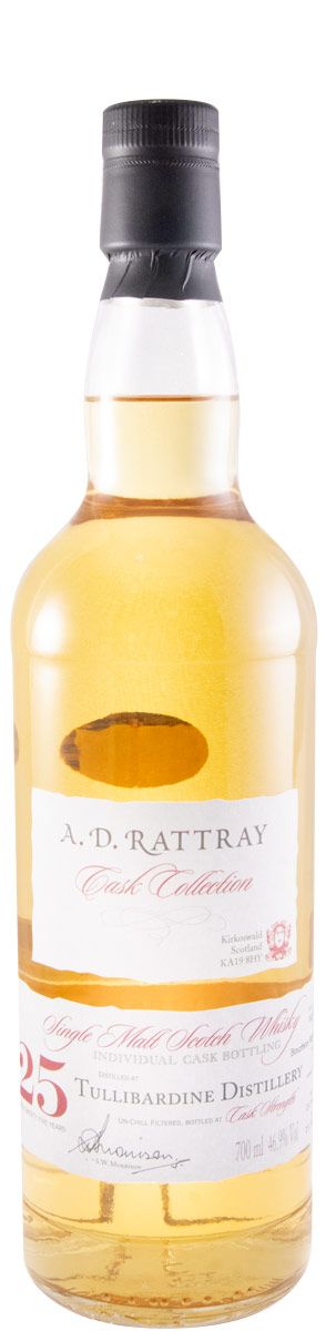 1991 A.D. Rattray Cask Colletion Tullibardine Cask Strength 25 anos