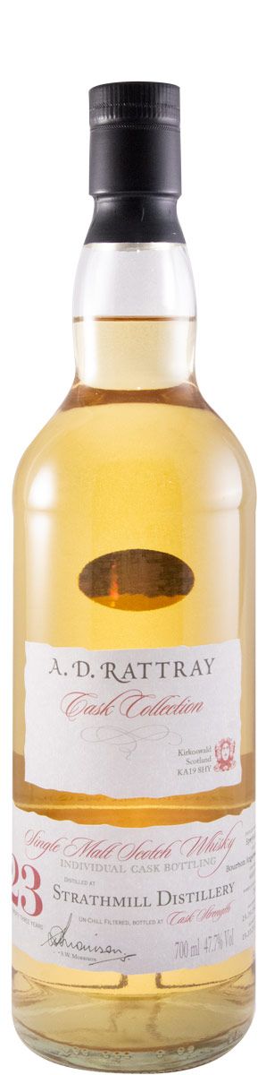1992 A.D. Rattray Cask Colletion Strathmill Cask Strengh 23 anos