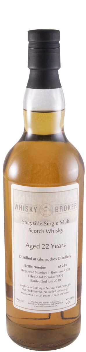 1996 Whisky Broker Glenrothes 22 anos