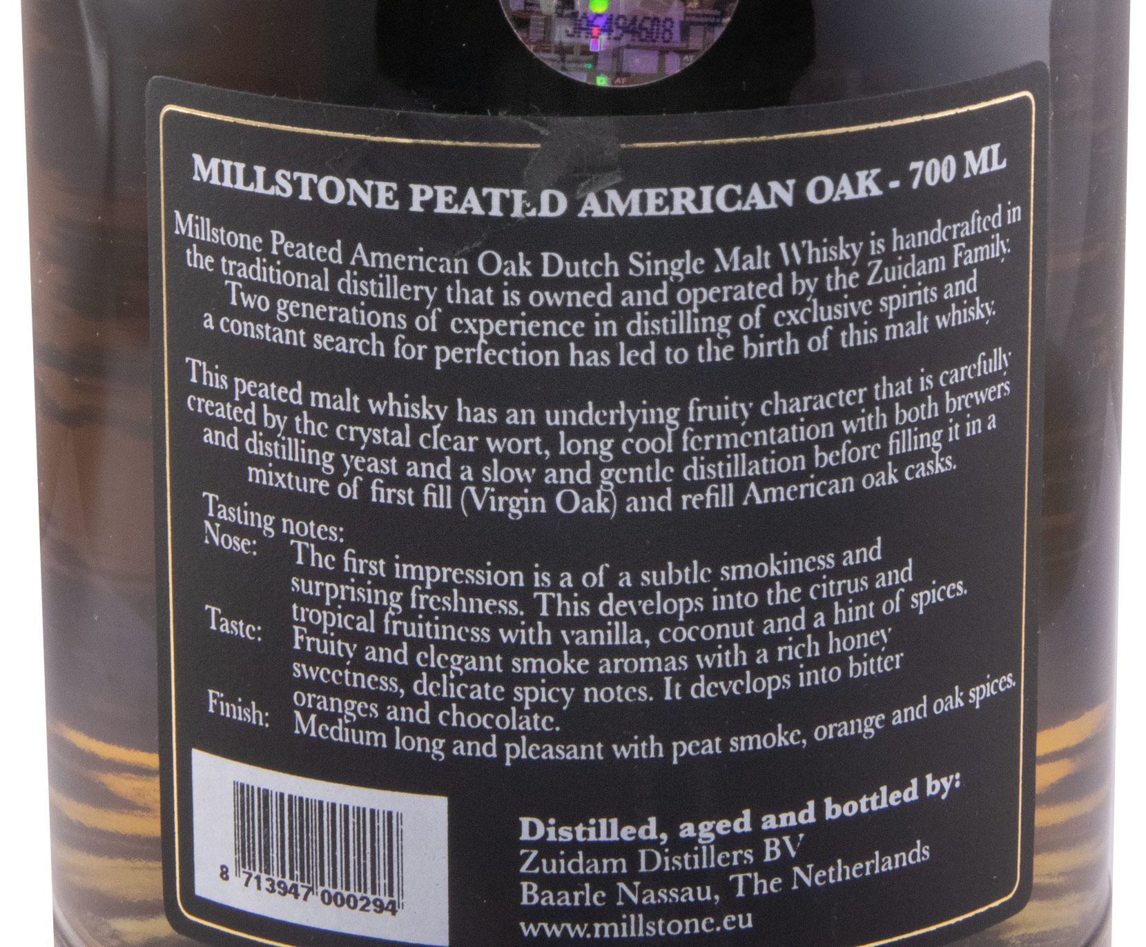 Millstone Peated American Oak
