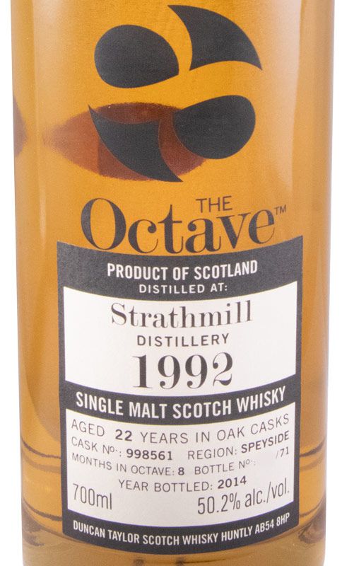 1992 Duncan Taylor Strathmill The Octave 22 anos (engarrafado em 2014)