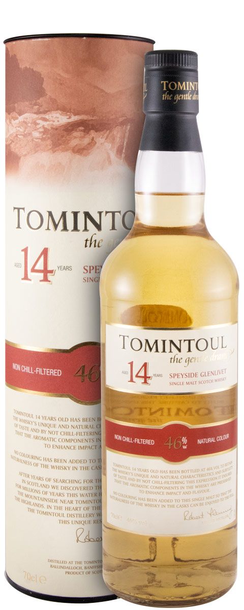 Tomintoul The Gentle Dram 14 anos
