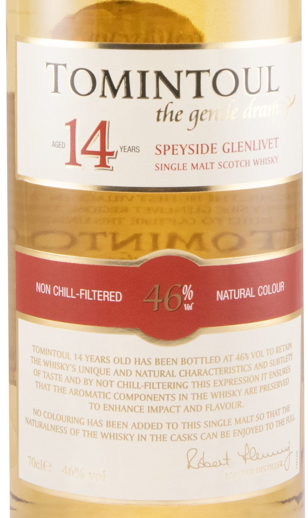 Tomintoul The Gentle Dram 14 anos