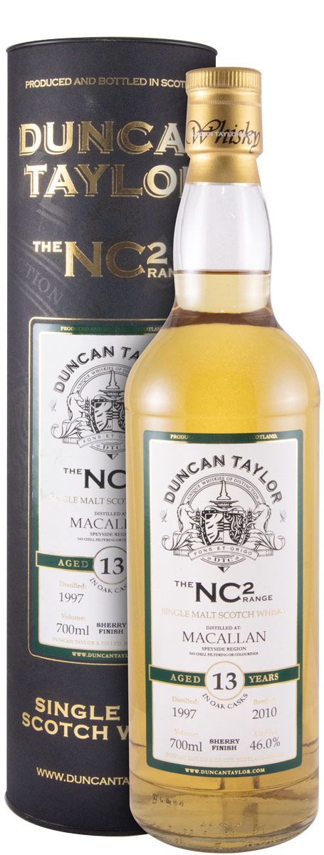 1997 Duncan Taylor Macallan 13 anos (engarrafado em 2010)
