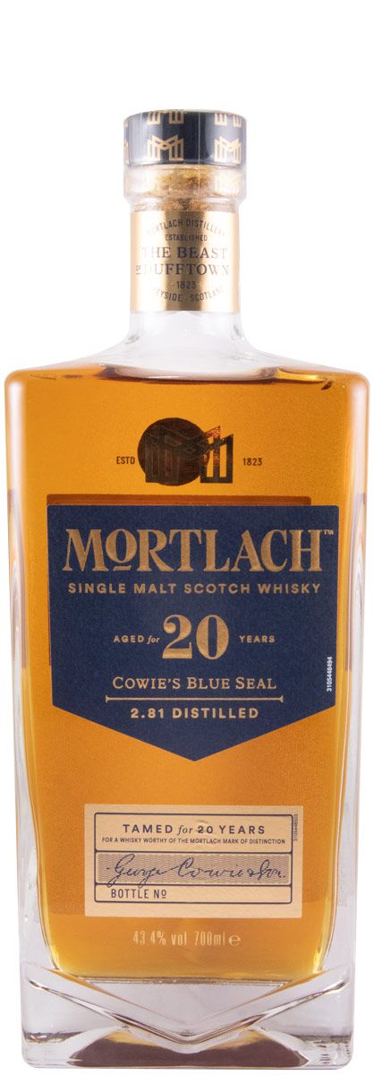 Mortlach Cowie's Blue Seal 20 anos