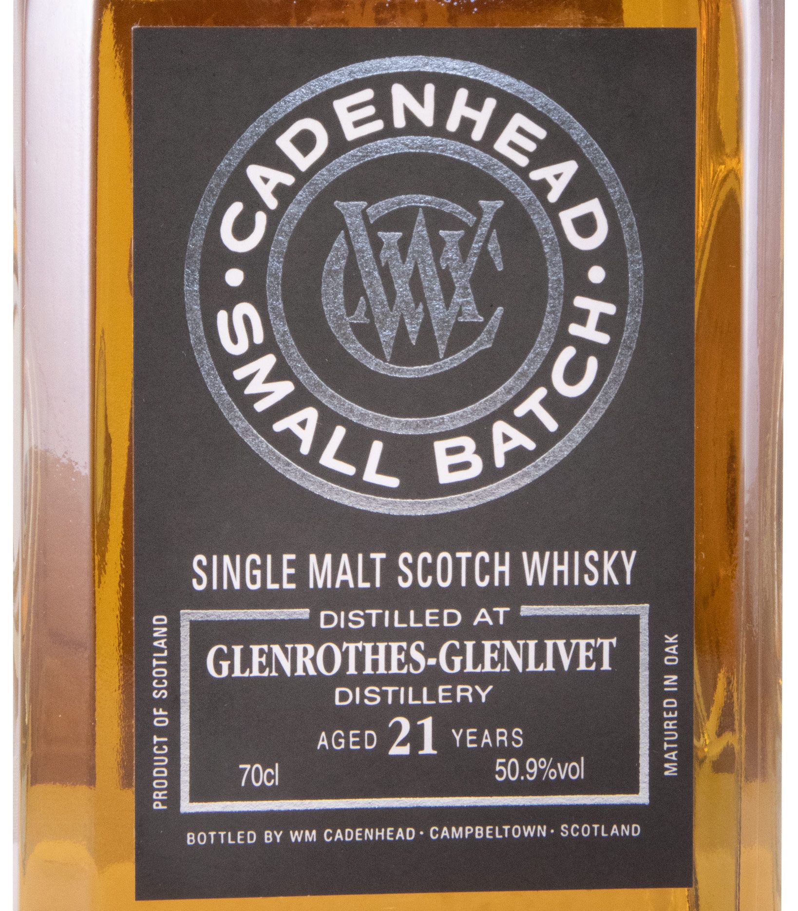 Cadenhead's Glenrothes-Glenlivet Small Batch 21 anos