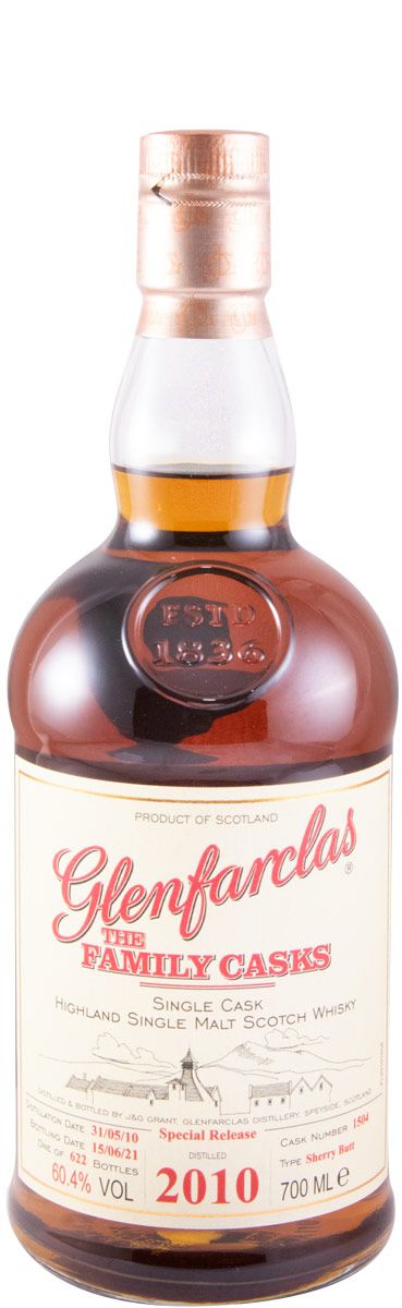2010 Glenfarclas The Family Casks Special Realese Cask N.º 1504
