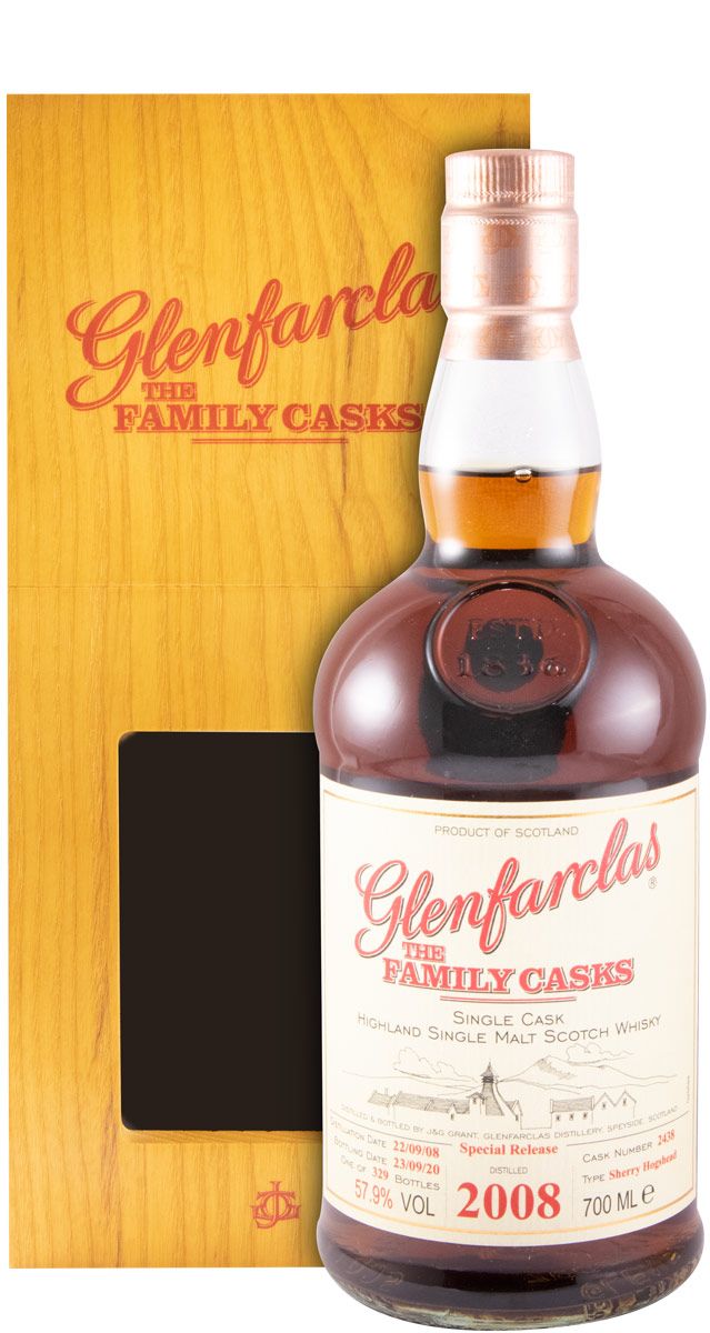 2008 Glenfarclas The Family Casks Special Realese Cask N.º 2438