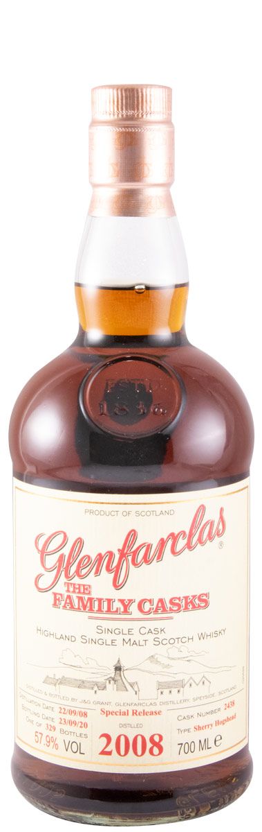 2008 Glenfarclas The Family Casks Special Realese Cask N.º 2438