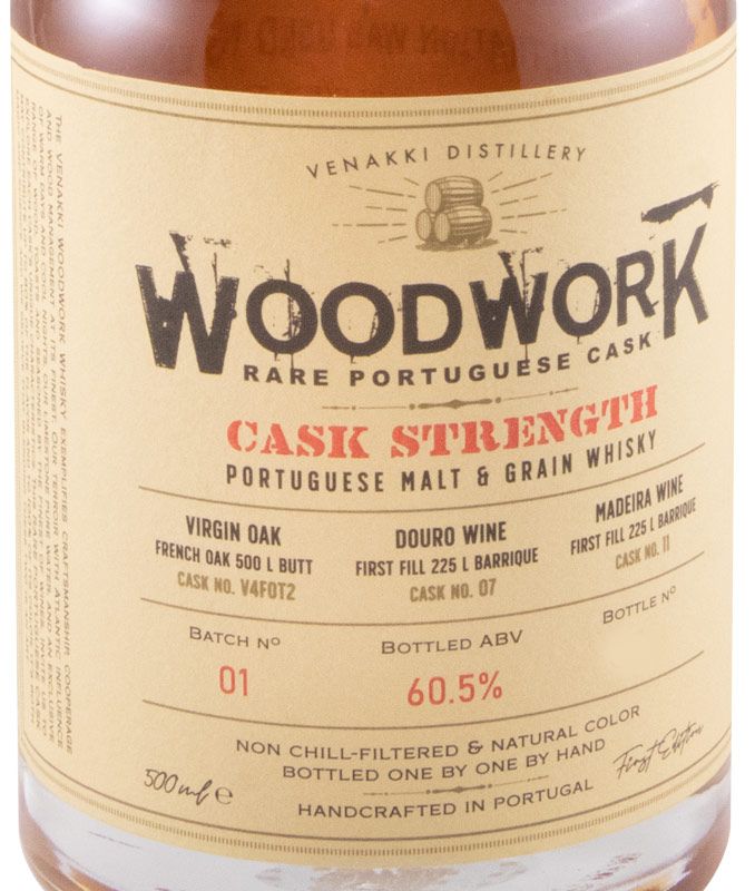 Woodwork Cask Strength Malt & Grain