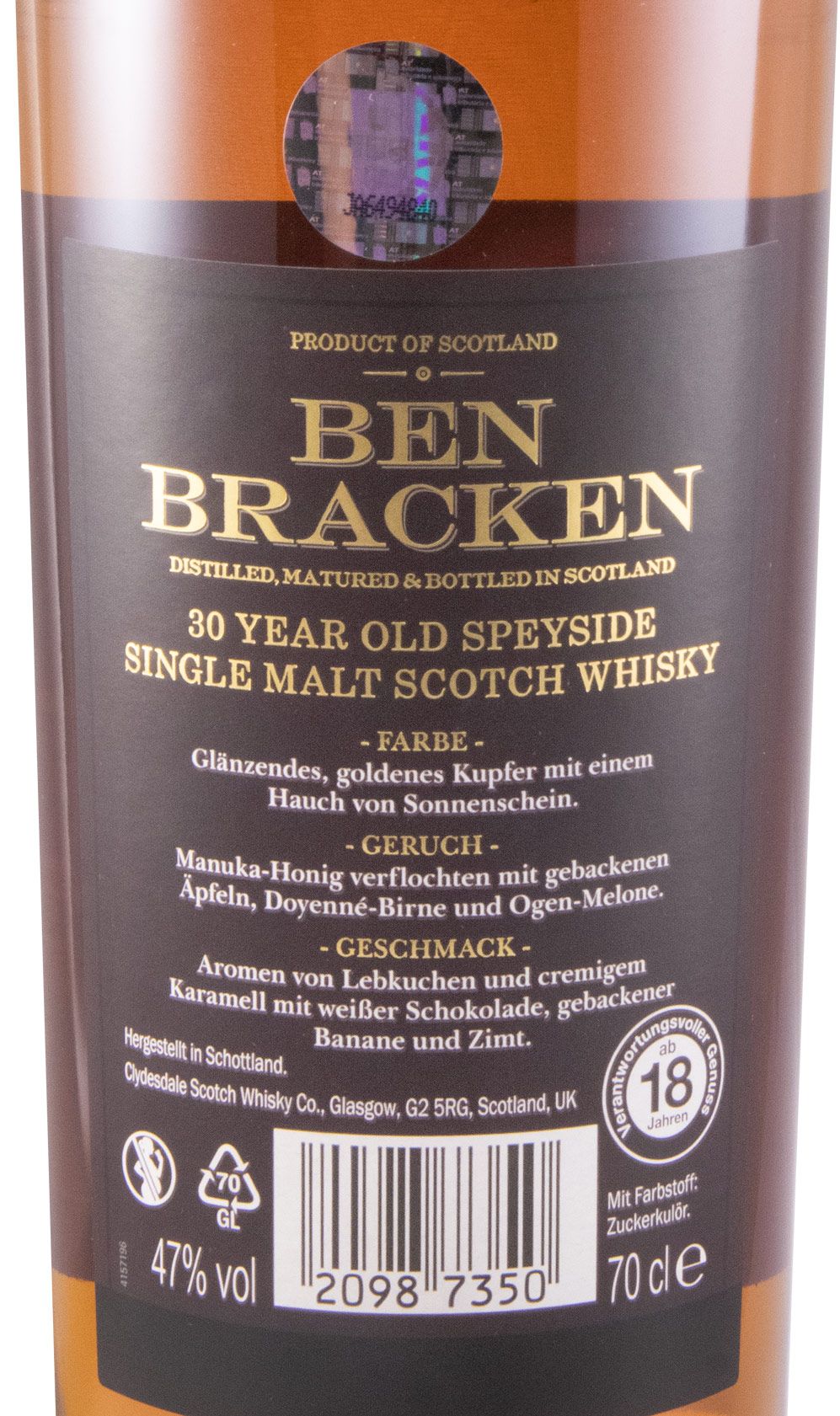 Ben Bracken 30 anos