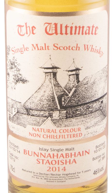 2014 The Ultimate Bunnahabhain Staoisha Cask 10712
