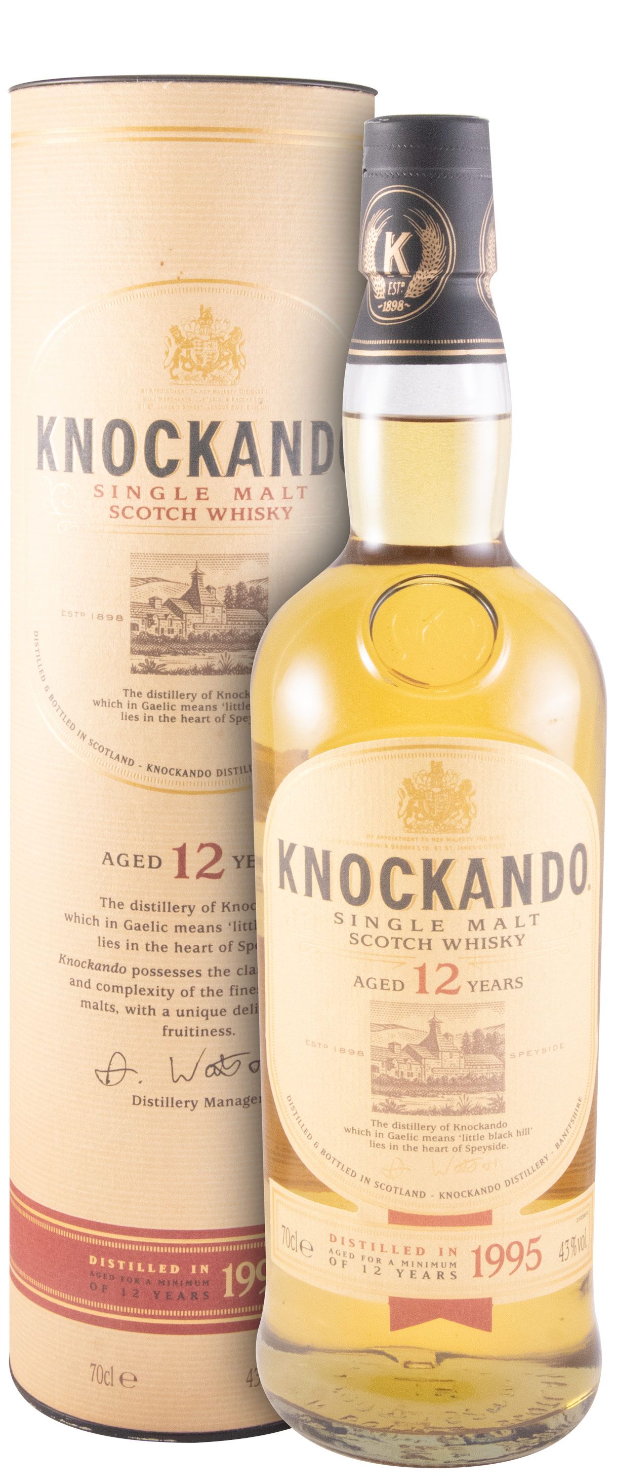 1995 Knockando 12 years