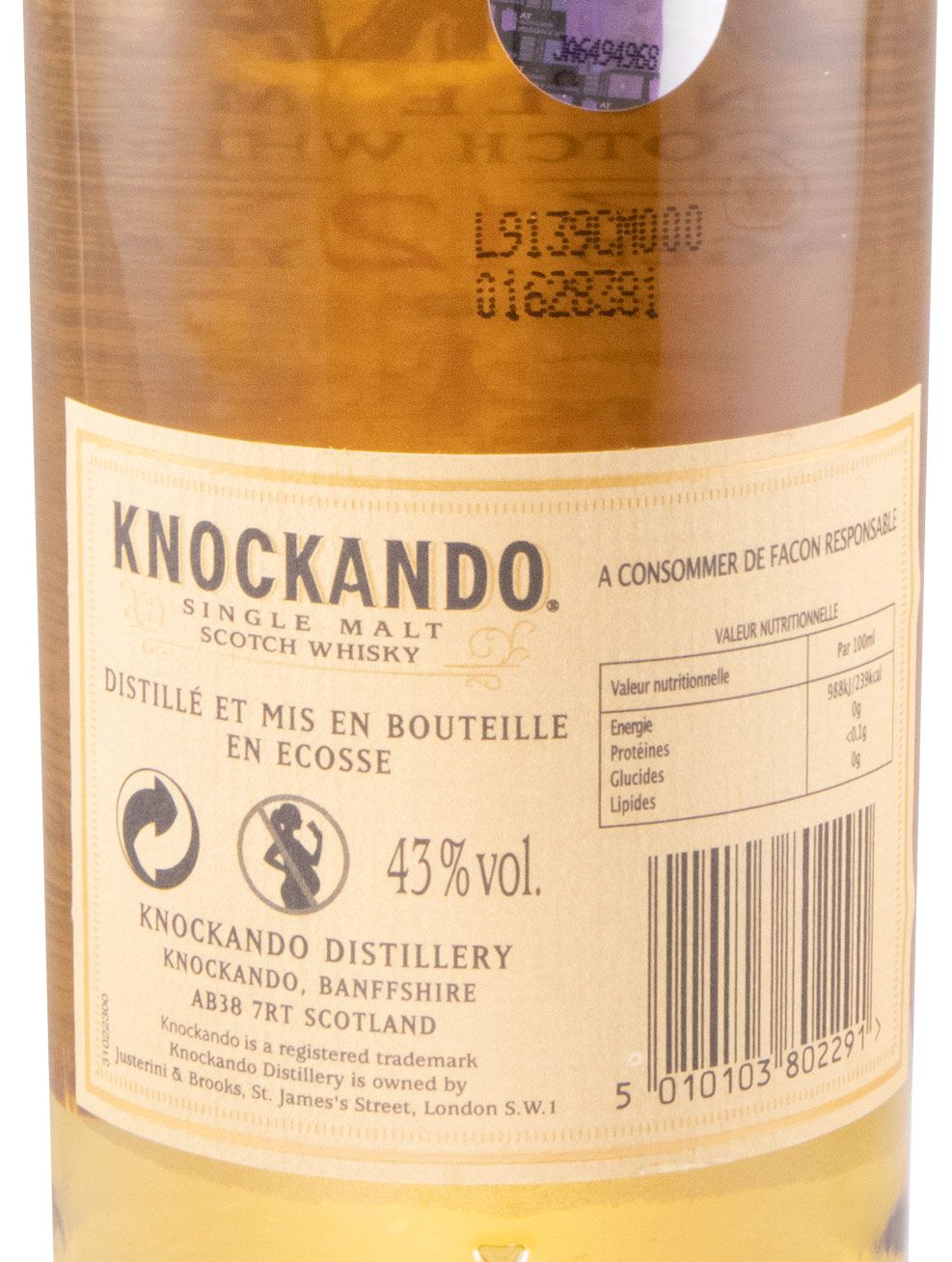 1995 Knockando 12 years