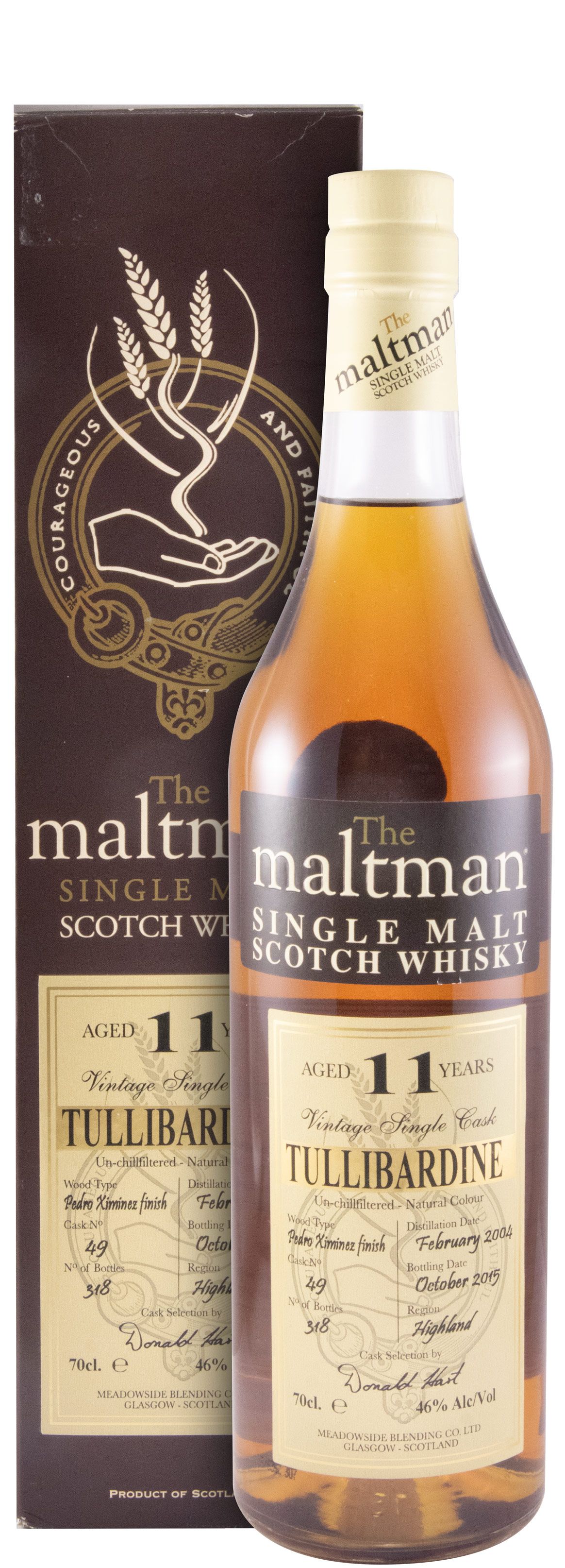 2004 The Maltman Tullibardine 11 anos (engarrafado em 2015)
