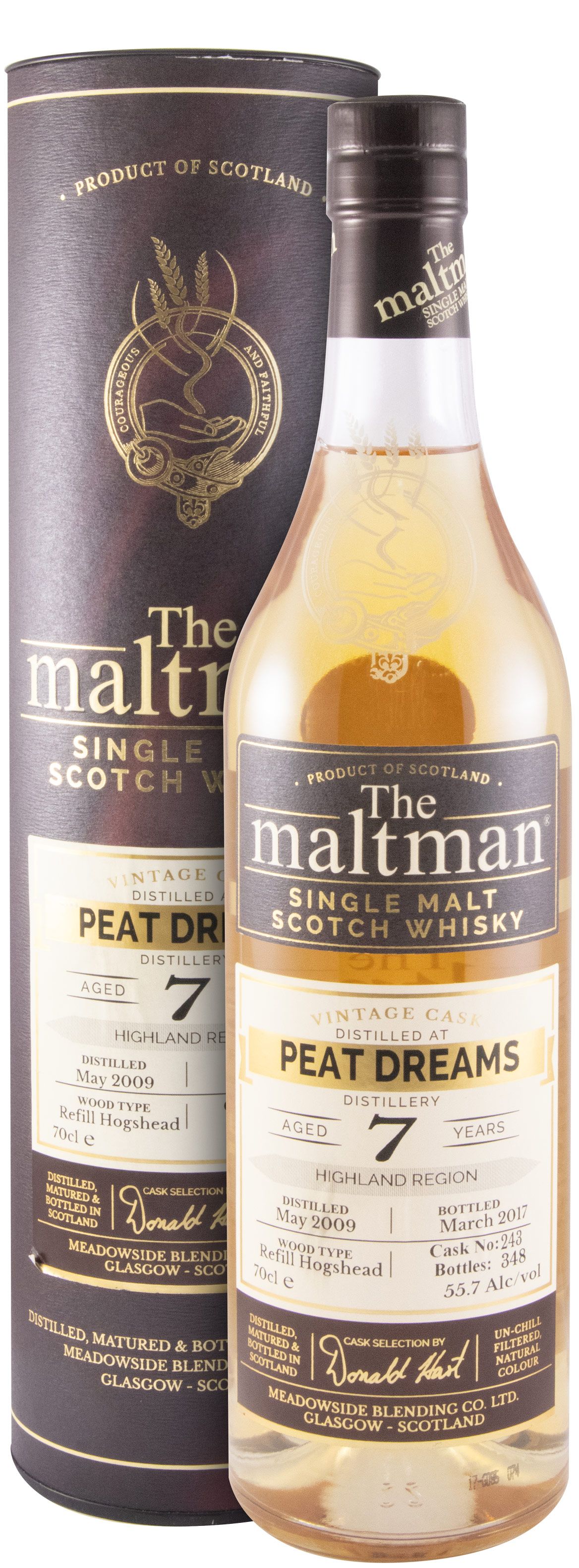 2009 The Maltman Peat Dreams 7 anos (engarrafado em 2017)