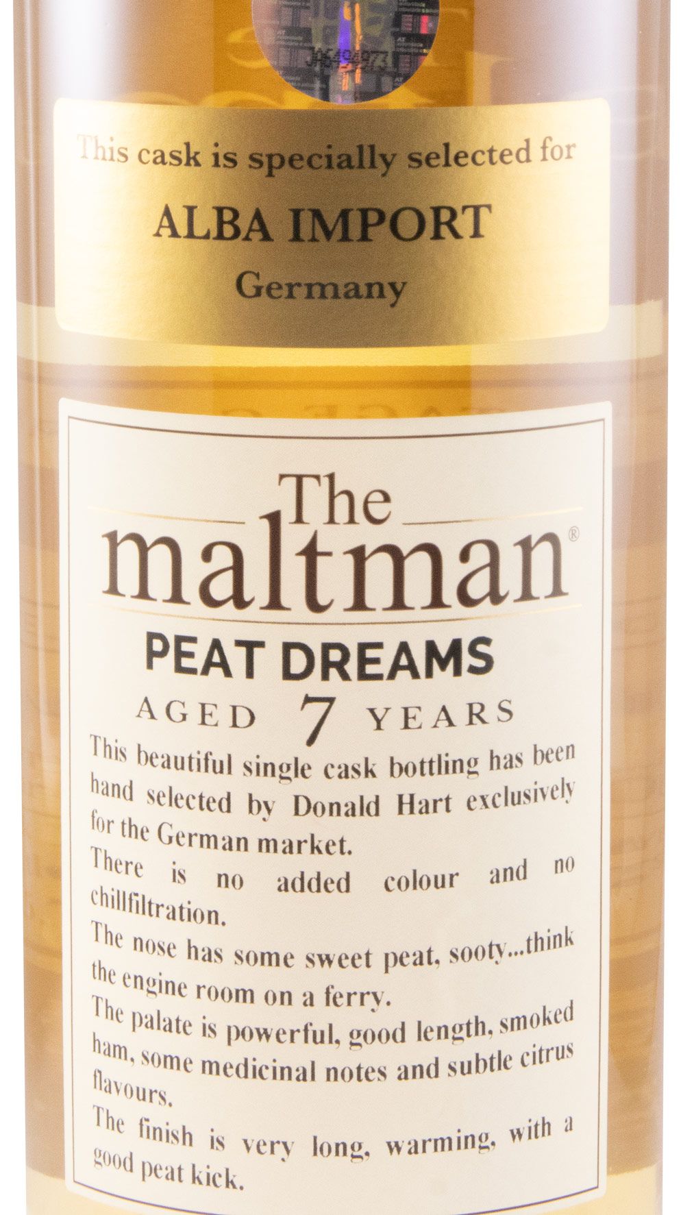 2009 The Maltman Peat Dreams 7 anos (engarrafado em 2017)