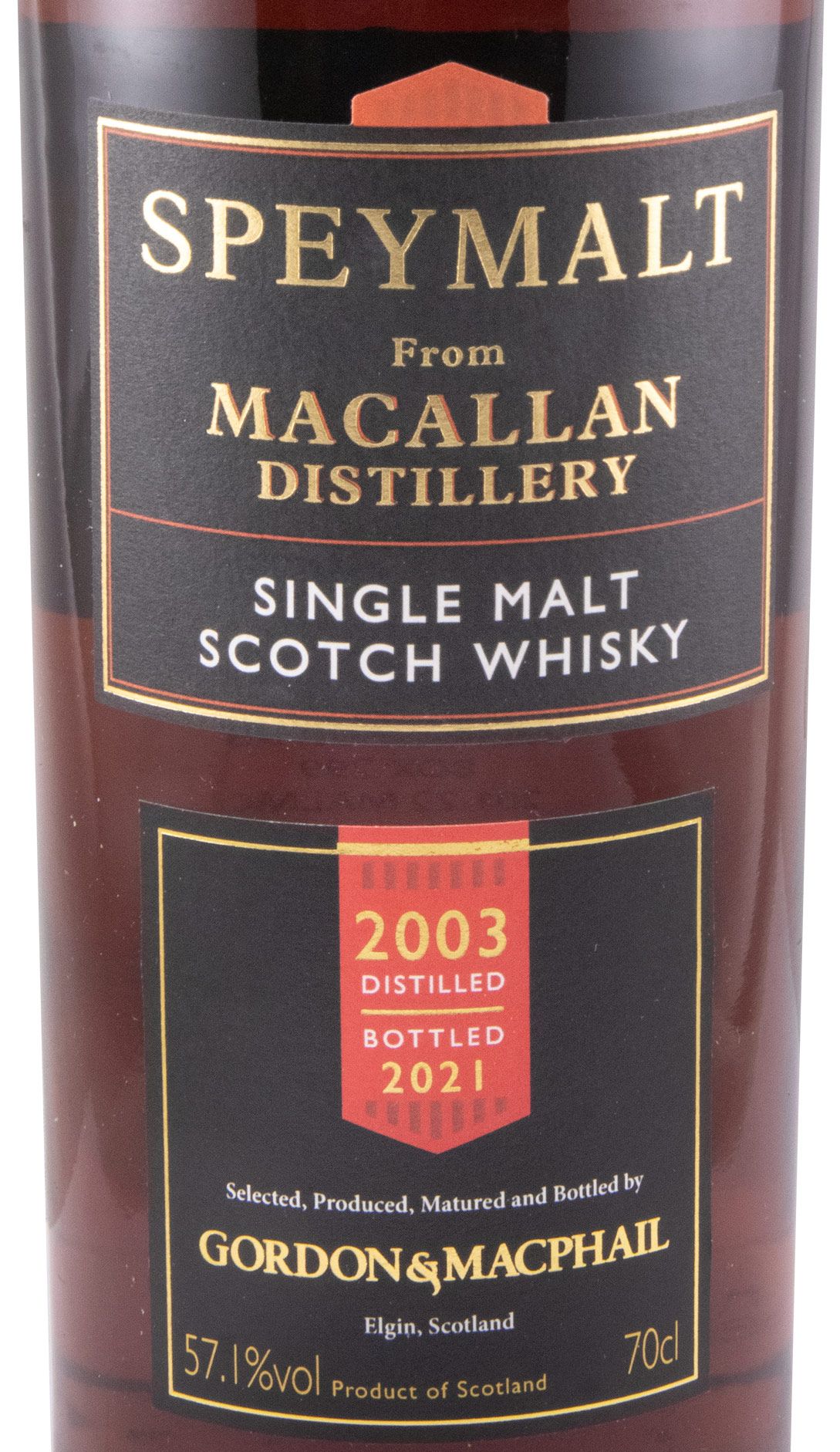 2003 Gordon & Macphail Macallan Speymalt (engarrafado em 2021)