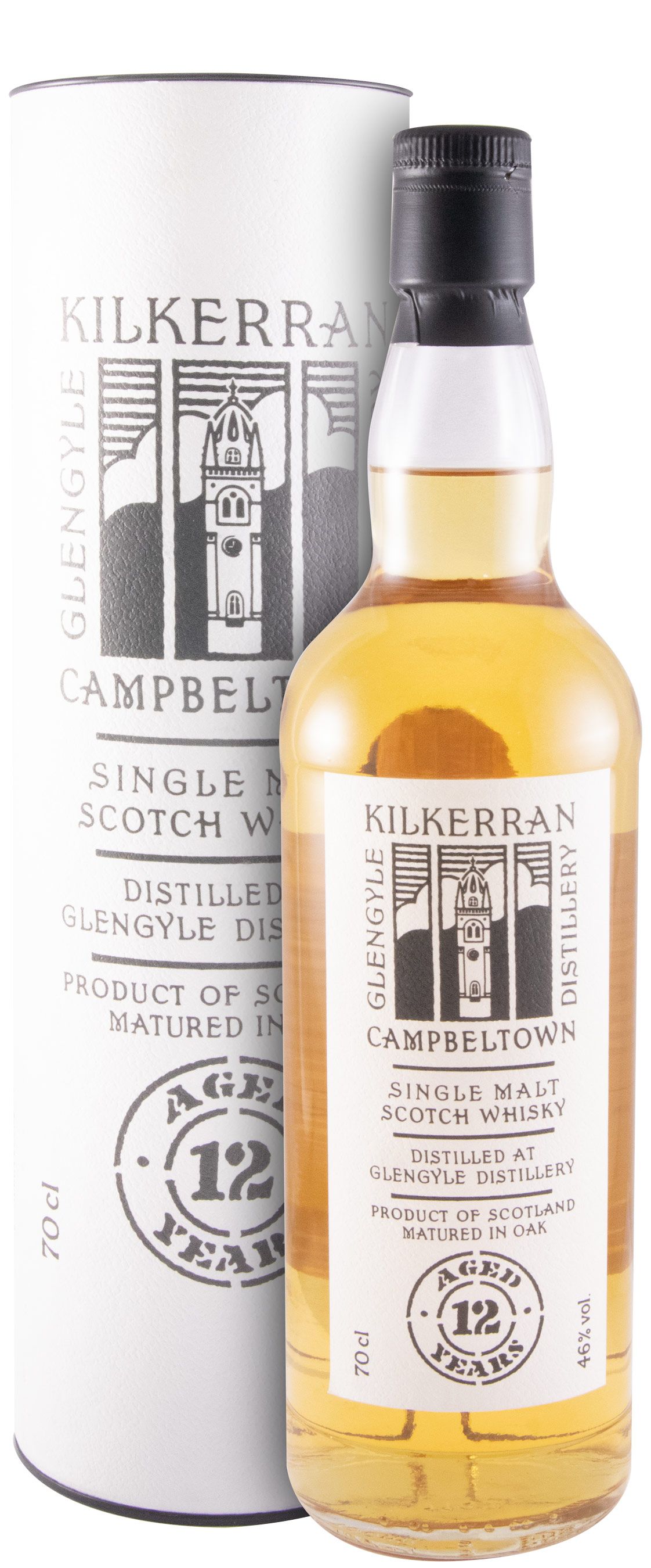 Kilkerran Campbeltown 12 anos (garrafa alta)